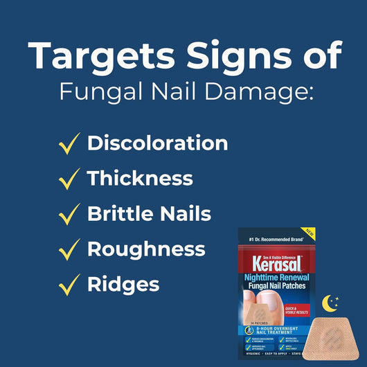 Nighttime Renewal Fungal Nail Patches