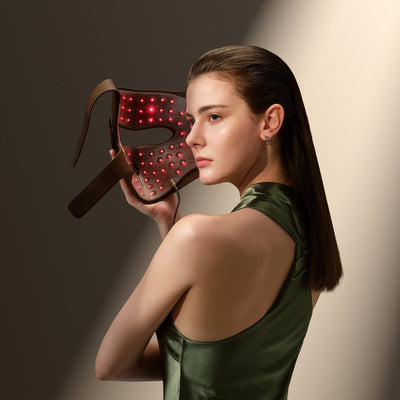 SonoDerm LuxGlow Mask - Professional Laser Light Therapy Face Mask