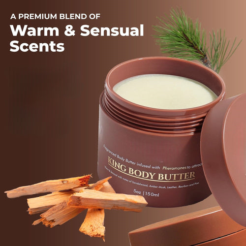 Magnetique Body Butter - Attraction-Infused Body Butter - Warm & Confident Signature Scent | 150ml