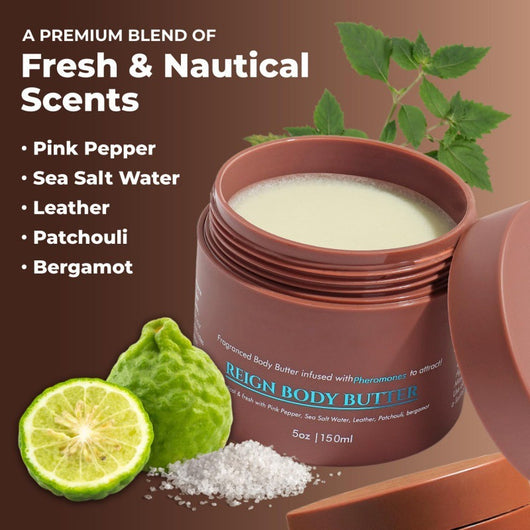 Magnetique Drift Body Butter – Fresh Nautical Scent & Deep Hydration | 150 ml