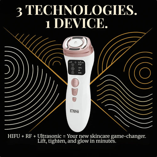 SonoDerm TriLift Elite - 3-in-1 RF+EMS+HIFU Face & Body Tightening System