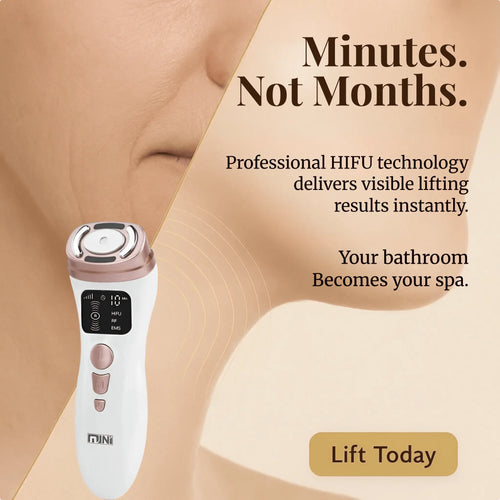 SonoDerm TriLift Elite - 3-in-1 RF+EMS+HIFU Face & Body Tightening System