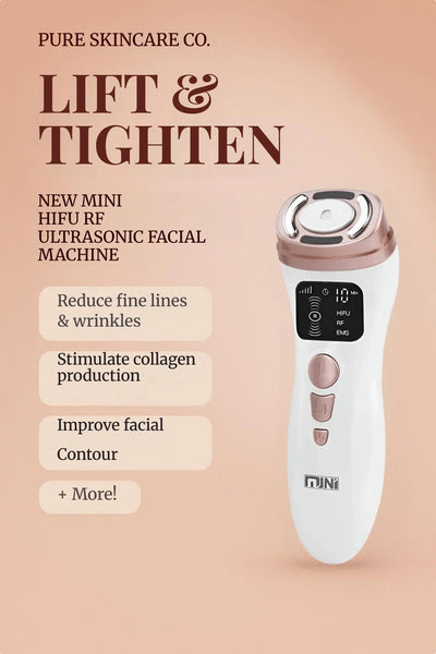 SonoDerm TriLift Elite - 3-in-1 RF+EMS+HIFU Face & Body Tightening System