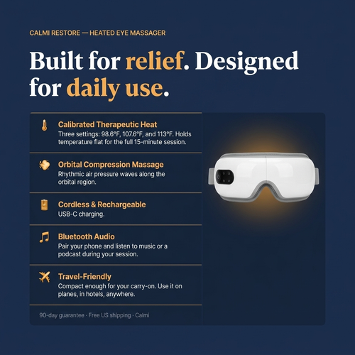 Calmi Restore - Heated Eye Massager